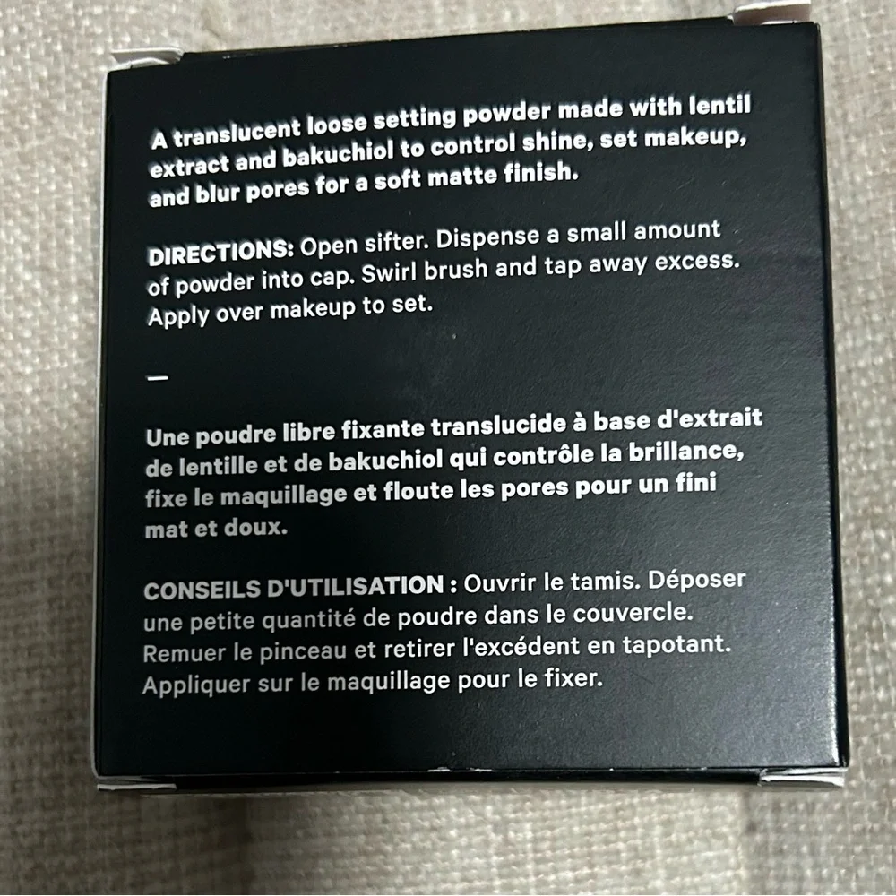 New in Box Milk Makeup Pore Eclipse Matte Translucent Light Setting Powder